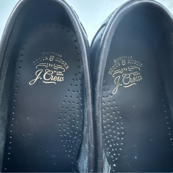 J. Crew Black Leather Loafers main image 4